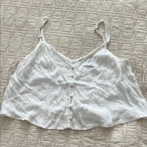 Forever 21 white crop top